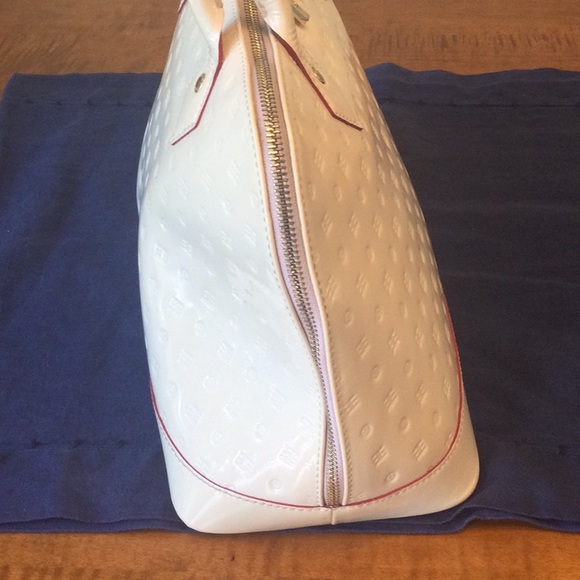 Arcadia Leather ButterCream/beige Italian Bag size OS - Picture 7 of 15